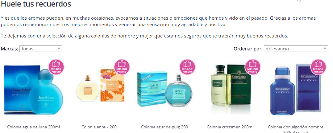 landing page colonias de siempre