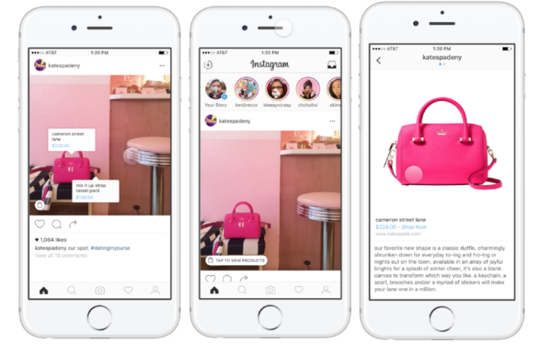 Instagram Shopping ya está disponible en España