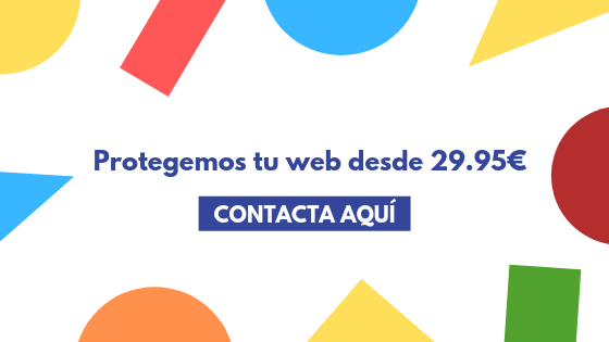 Protegemos tu web desde 29.95€