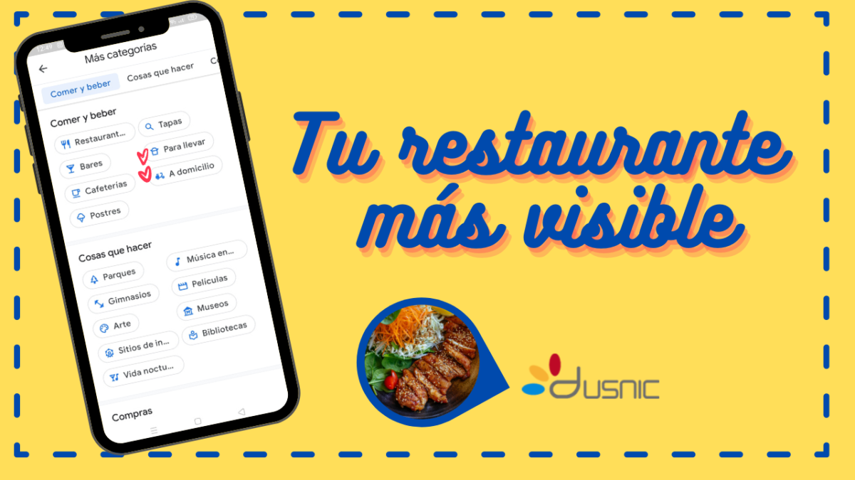 Haz que tu restaurante sea más visible en Google